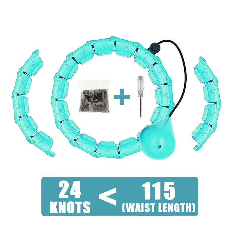 Core Surge® Smart Weighted Hula Hoop for Adults – Adjustable Fitness Hoop for Weight Loss & Core Training
