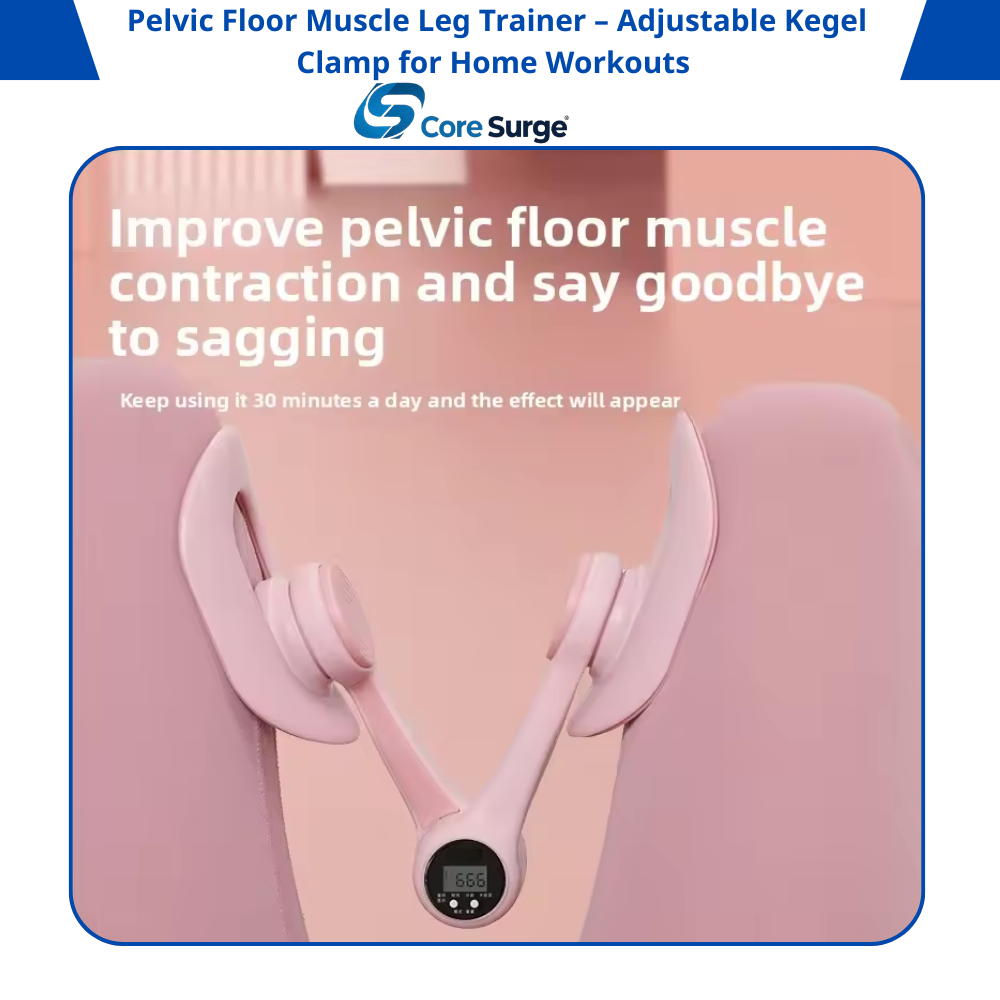 Core Surge® Kegel Leg Clamp – Inner Thigh & Pelvic Floor Muscle Trainer for Women