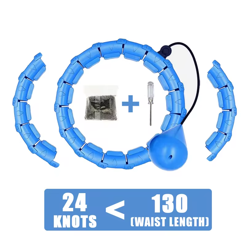 Core Surge® Smart Weighted Hula Hoop for Adults – Adjustable Fitness Hoop for Weight Loss & Core Training