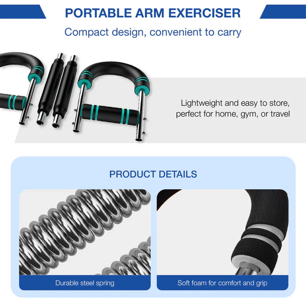Core Surge® TwistMax Pro – Detachable Multi-Resistance Arm Trainer