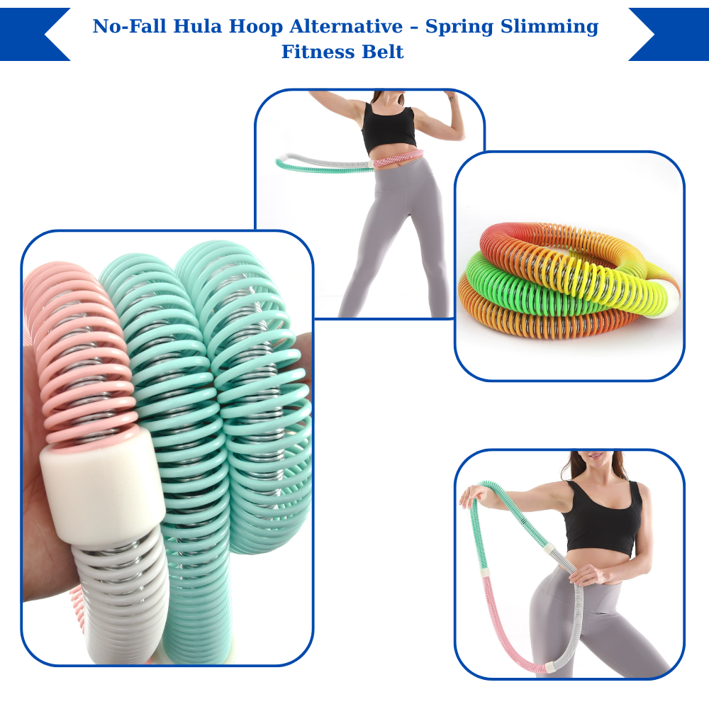 Core Surge® Soft Spring Waist Slimming Hoop – No-Pain Fitness Belt for Women