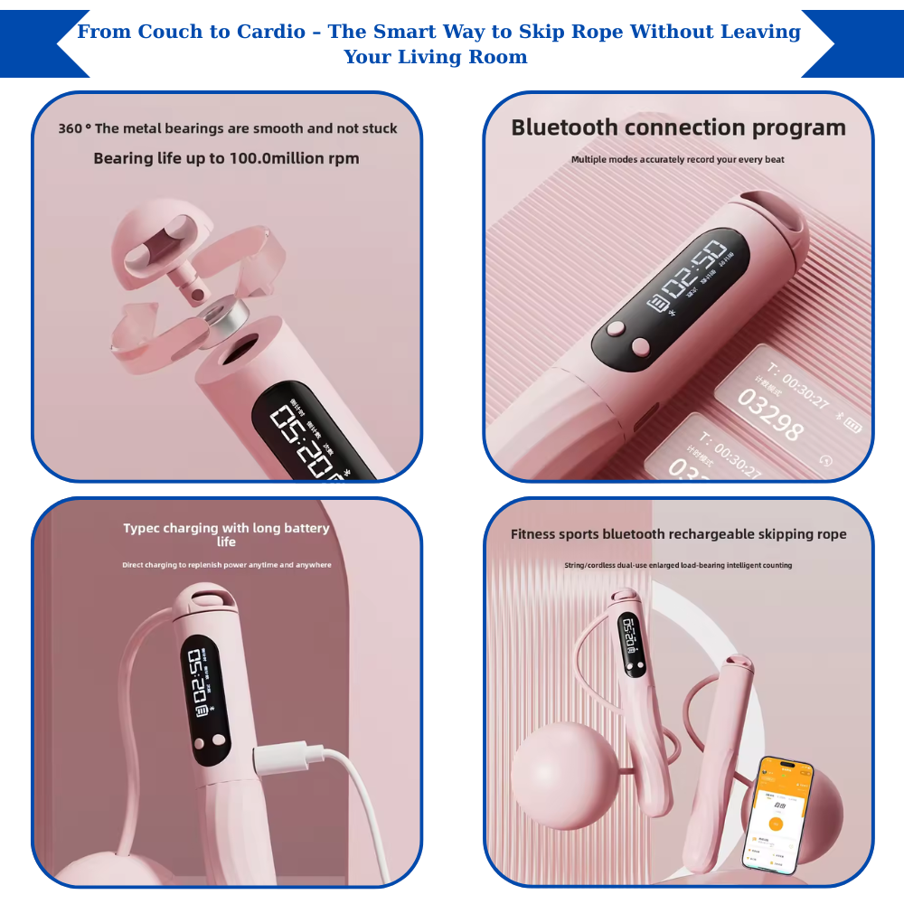 Core Surge® Burn Calories Anywhere with This Cordless Smart Jump Rope
