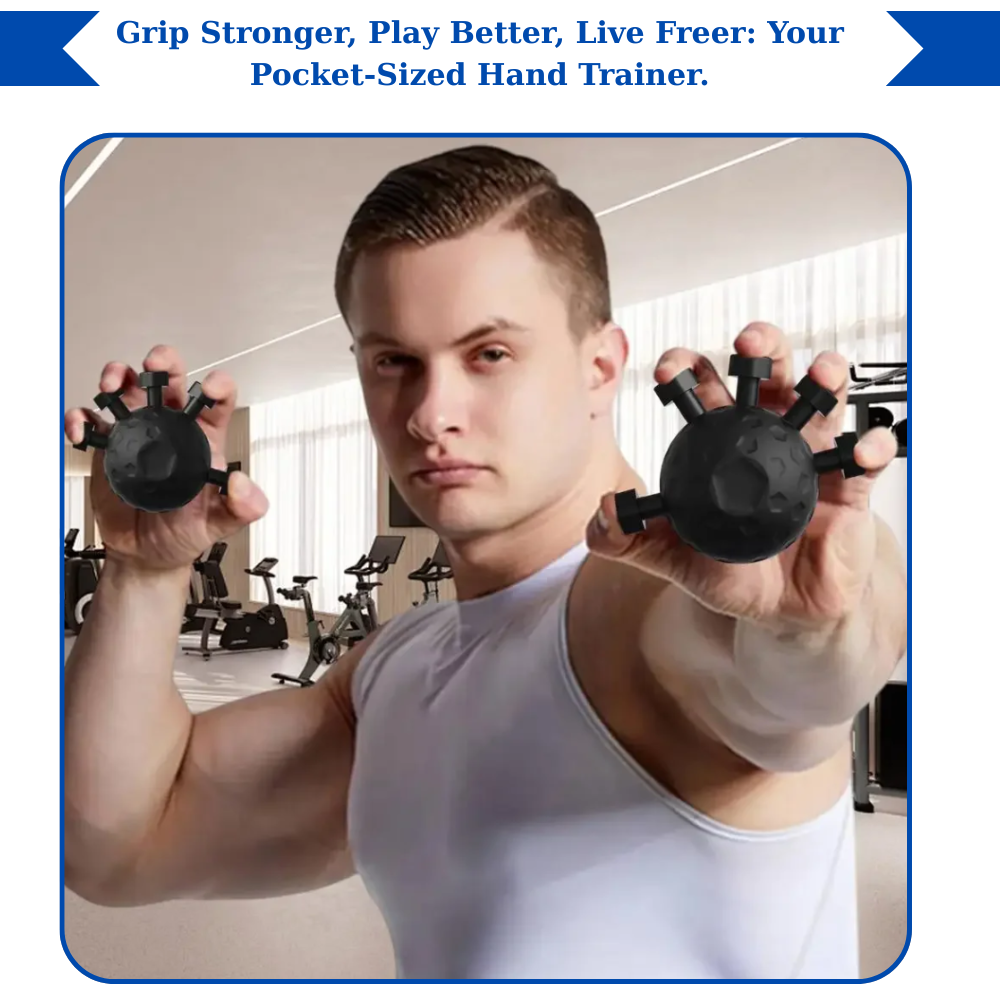 Grip Stronger, Play Better, Live Freer: Your Pocket-Sized Hand Trainer.