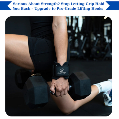 Core Surge® Lift Heavier. Hold Longer. Protect Your Wrists.
