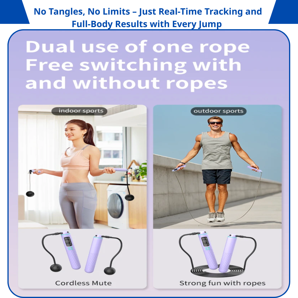 Core Surge® Burn Calories Anywhere with This Cordless Smart Jump Rope