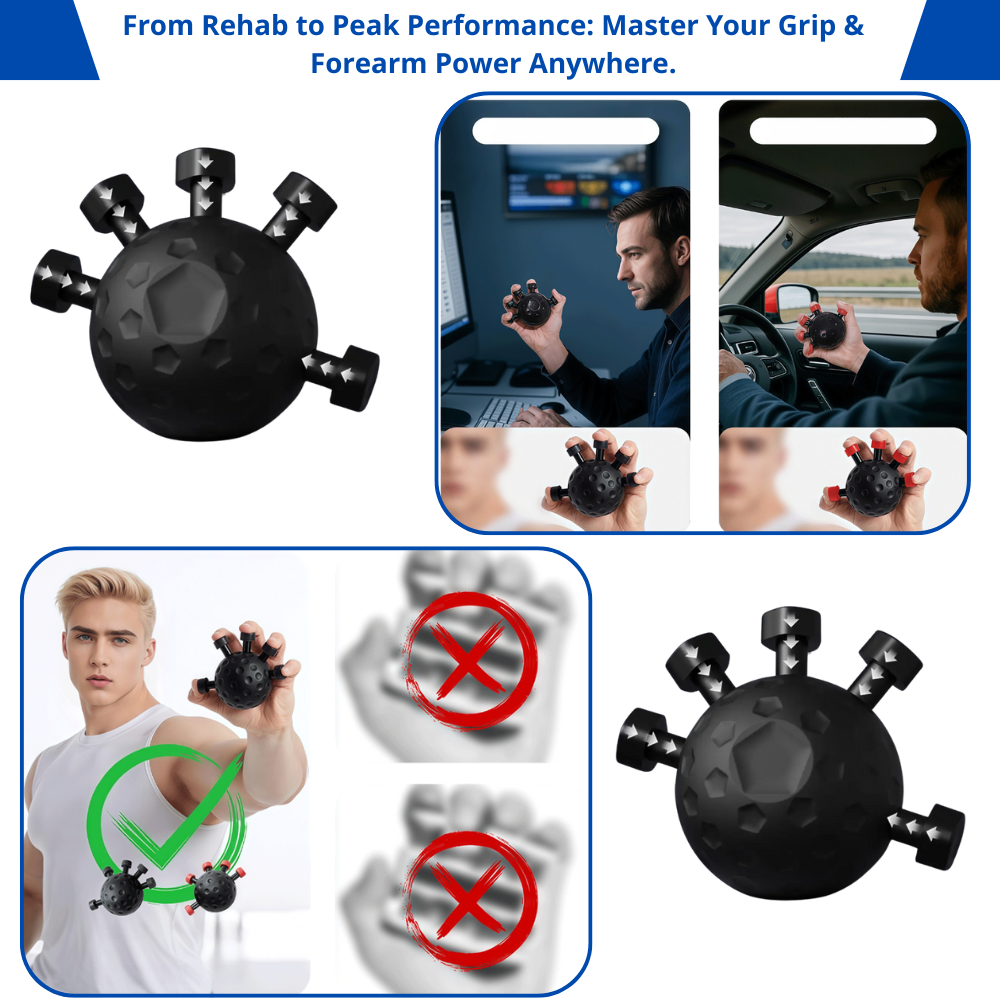 Grip Stronger, Play Better, Live Freer: Your Pocket-Sized Hand Trainer.