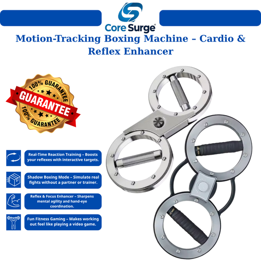 Core Surge® Rotary Arm Strength Trainer – Adjustable Speed Arm Spinner for Reflex, Strength & Endurance