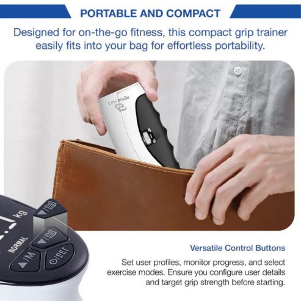 Core Surge® PowerGrip Pro - Smart Digital Grip Strength Trainer & Rehab Device