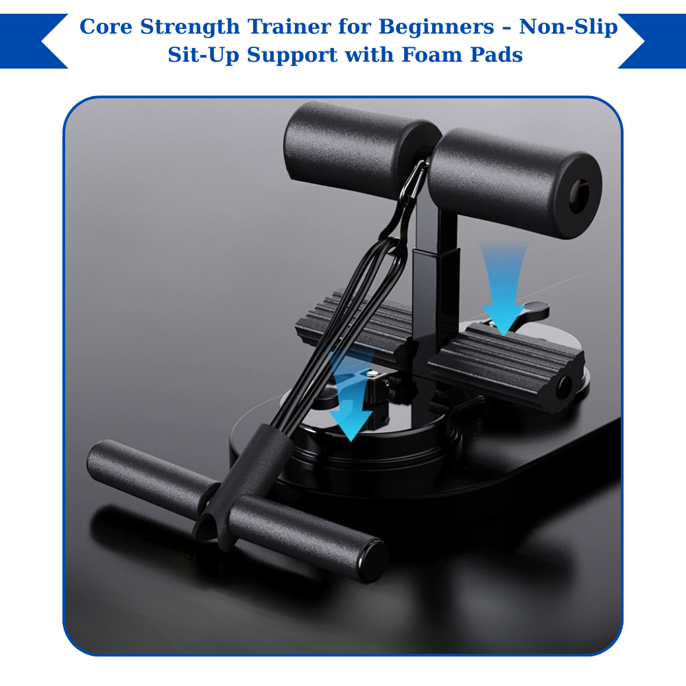 Core Surge® Portable Sit-Up Assistant Device – Compact Ab Exercise Tool for Small Spaces