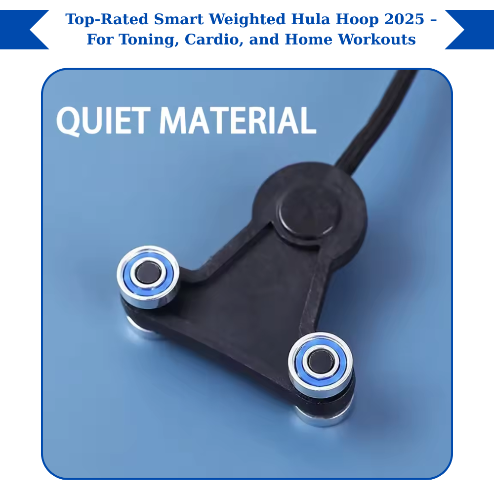 Core Surge® Smart Weighted Hula Hoop for Adults – Adjustable Fitness Hoop for Weight Loss & Core Training