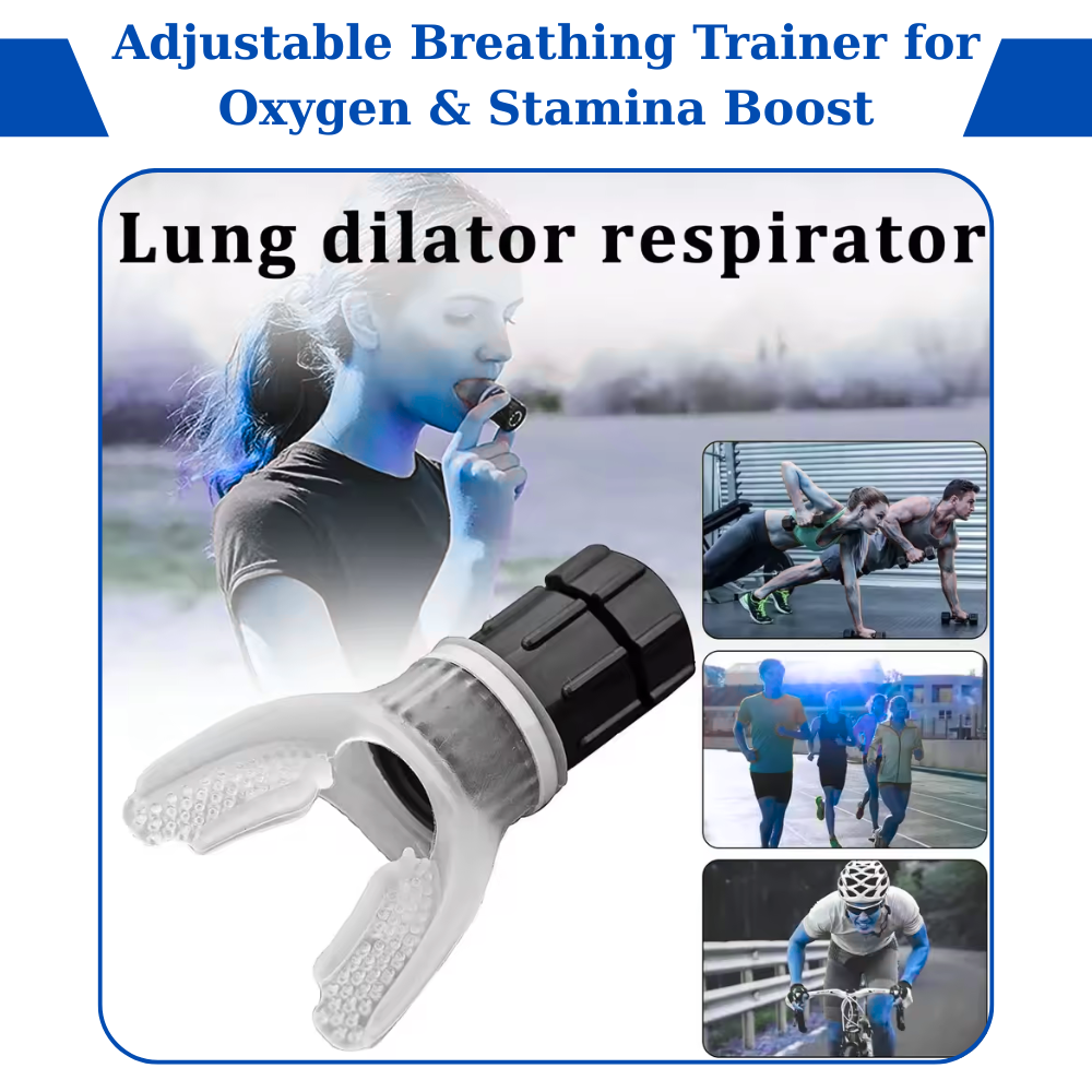 Core Surge® Train Your Lungs Like a Pro – Adjustable Breathing Resistance Tool