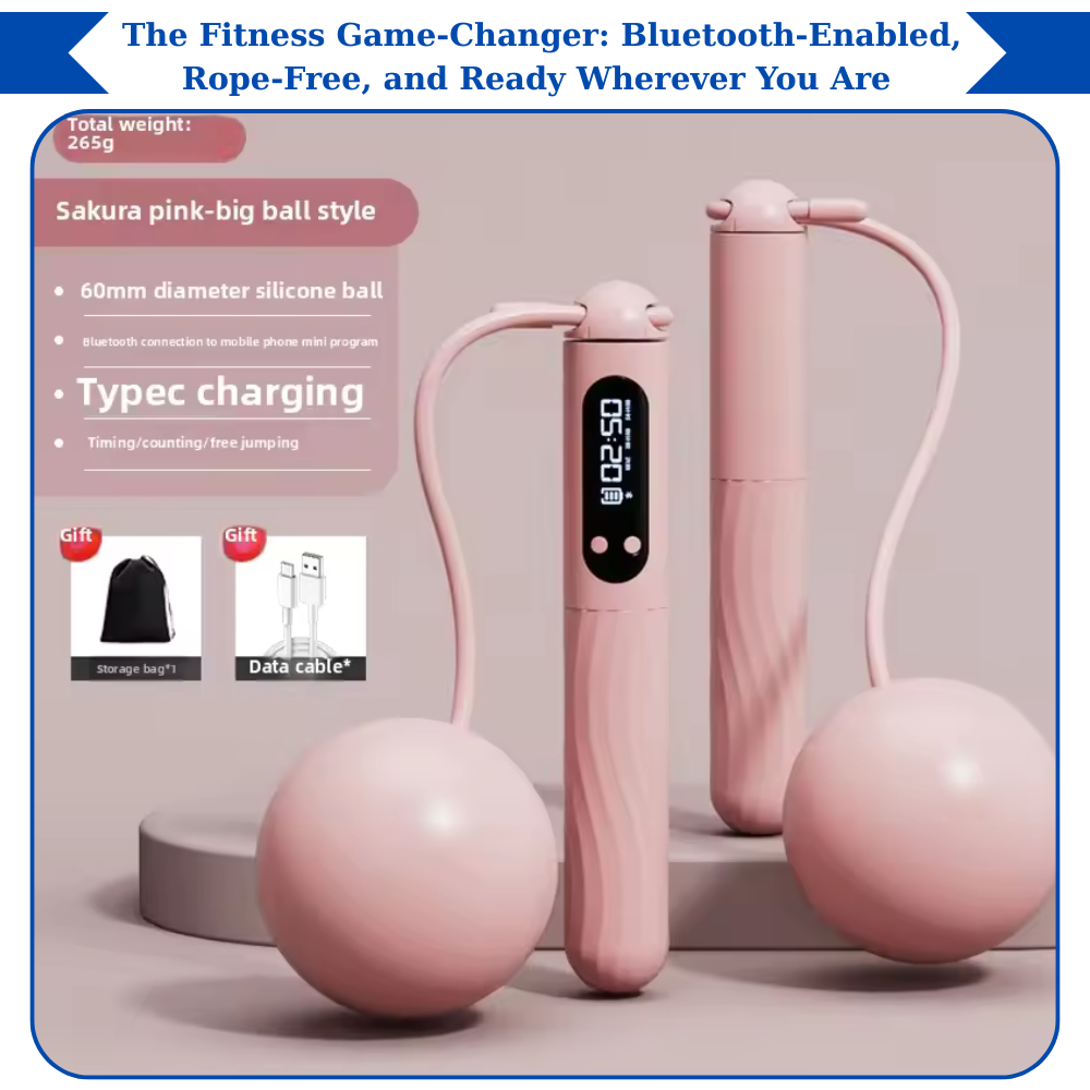 Core Surge® Burn Calories Anywhere with This Cordless Smart Jump Rope